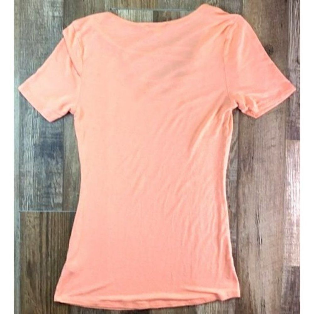 Zenana Outfitters - Women's Criss Cross Tie Tee - Picture 2 of 4